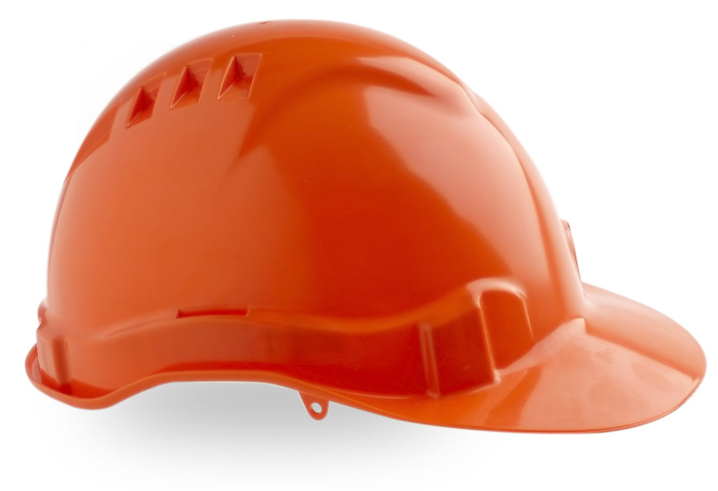  Hard Hats - Orange / Hard Hats / Head Protection Equipment:  Tools & Home Improvement