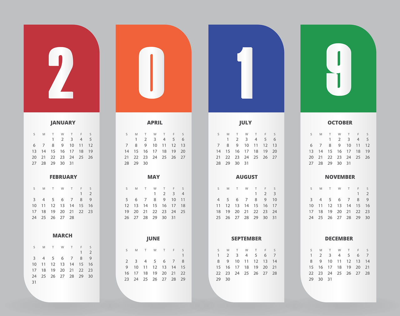 2019 OHS WHS Safety And Events Calendar Paramount Safety Products