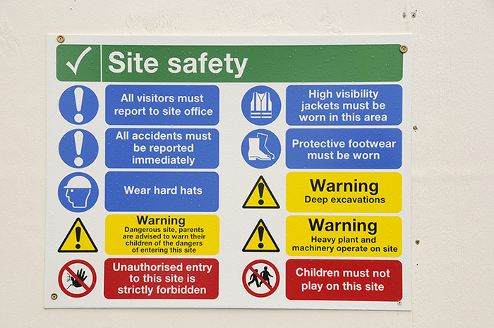 Colour for marking physical hazards: SAA Industrial Safety Colour Code